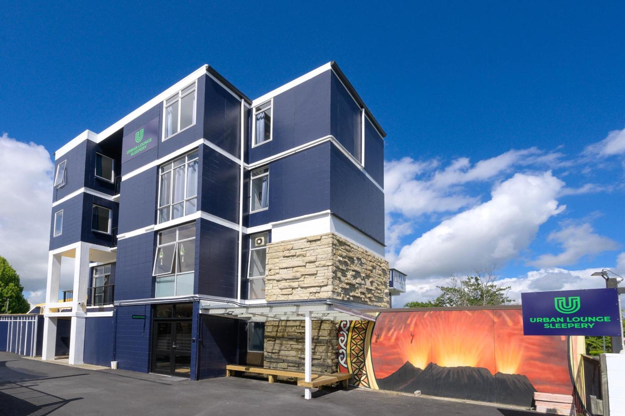 Urban Lounge Sleepery Rotorua Exterior foto