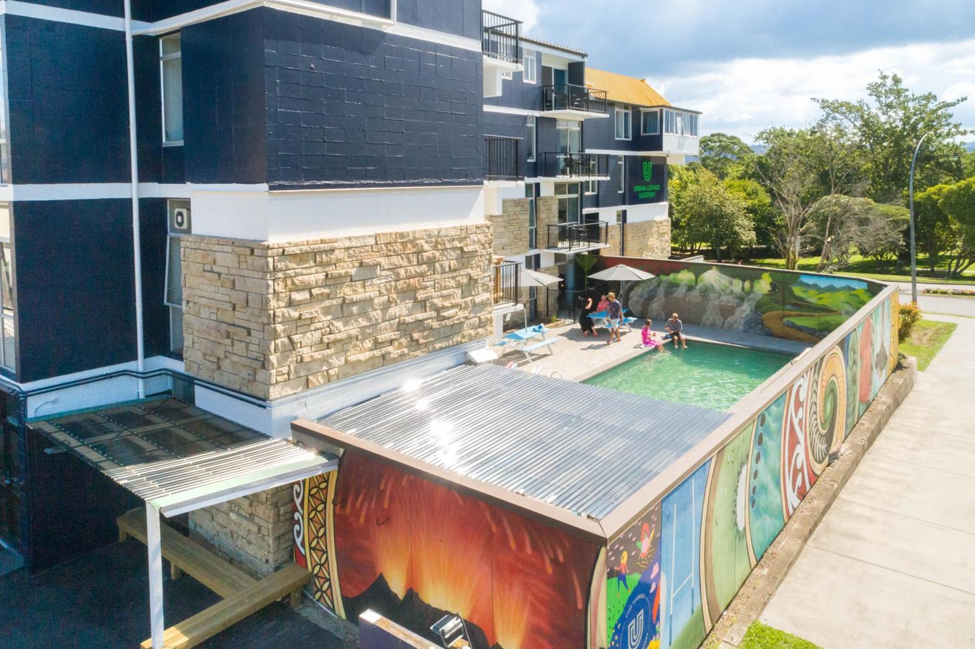 Urban Lounge Sleepery Rotorua Exterior foto