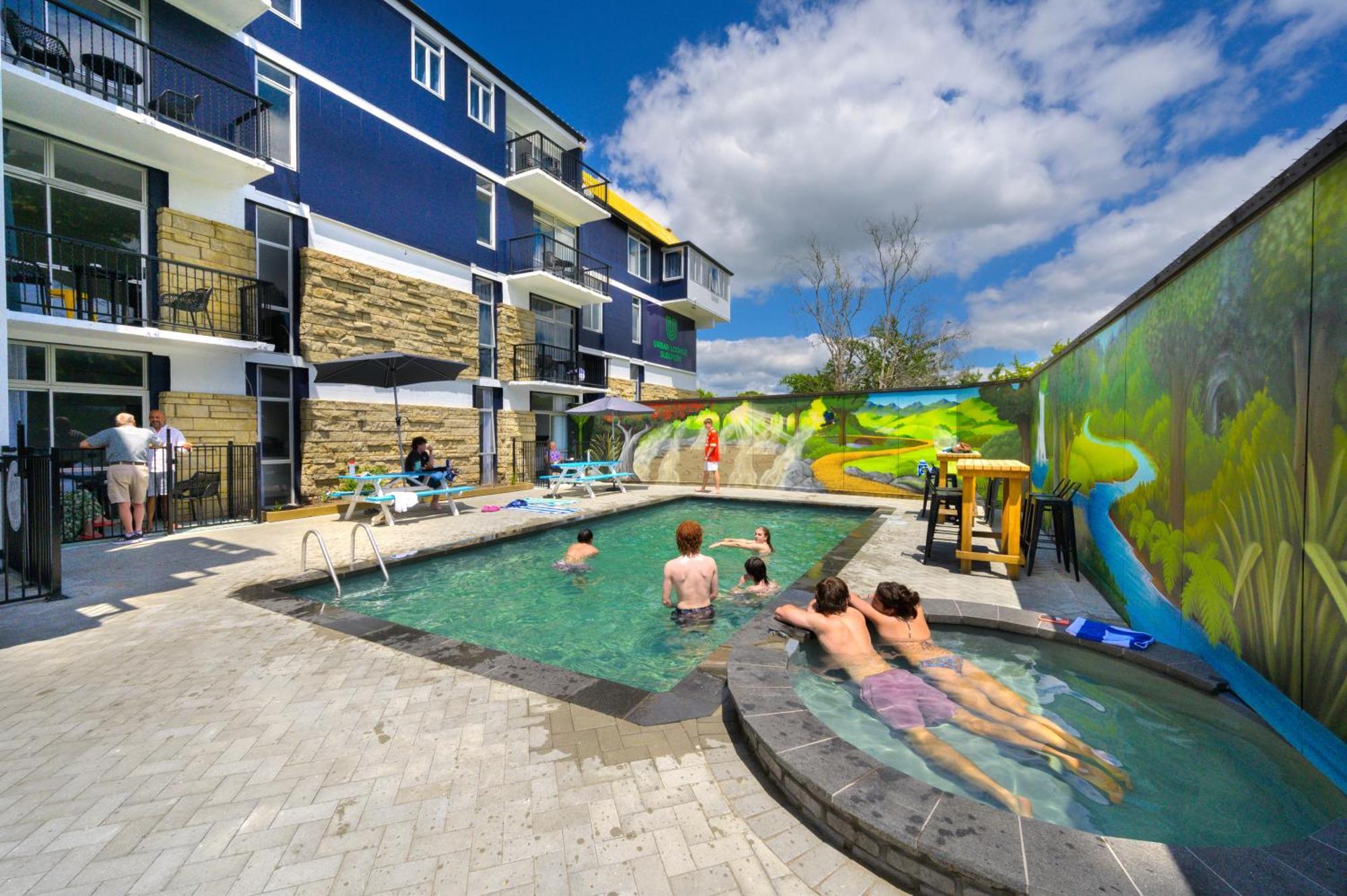 Urban Lounge Sleepery Rotorua Exterior foto